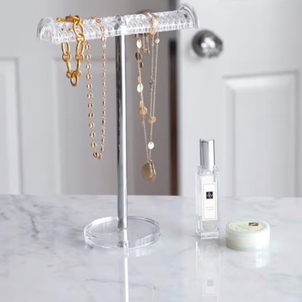 Isaac Jacobs Organizer Acrylic Necklace & Bracelet Holder